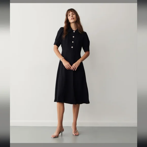 Small Midi Shirt Dress - Picture 13 of 14
